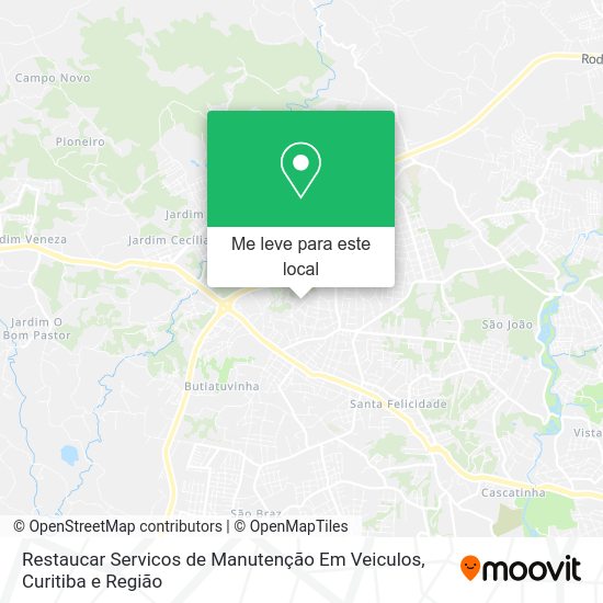 Restaucar Servicos de Manutenção Em Veiculos mapa