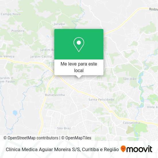 Clínica Medica Aguiar Moreira S / S mapa