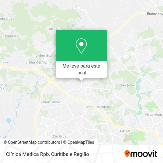 Clínica Medica Rpb mapa