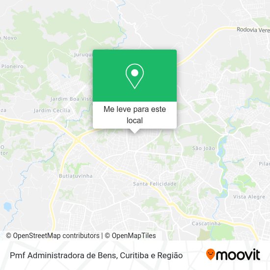 Pmf Administradora de Bens mapa