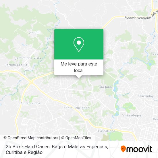 2b Box - Hard Cases, Bags e Maletas Especiais mapa
