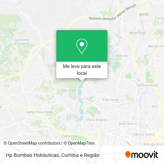 Hp Bombas Hidráulicas mapa