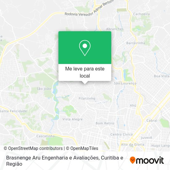Brasnenge Aru Engenharia e Avaliações mapa