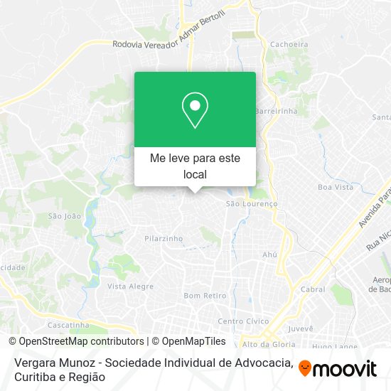 Vergara Munoz - Sociedade Individual de Advocacia mapa