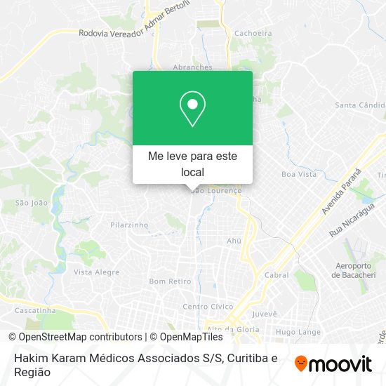 Hakim Karam Médicos Associados S / S mapa