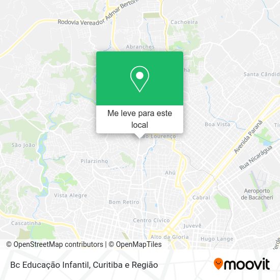 Bc Educação Infantil mapa
