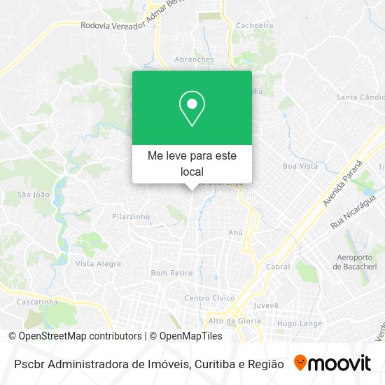 Pscbr Administradora de Imóveis mapa