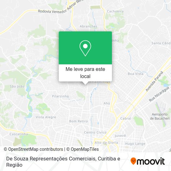 De Souza Representações Comerciais mapa