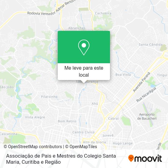 Associação de Pais e Mestres do Colegio Santa Maria mapa