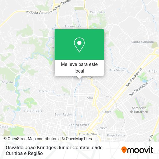 Osvaldo Joao Krindges Júnior Contabilidade mapa