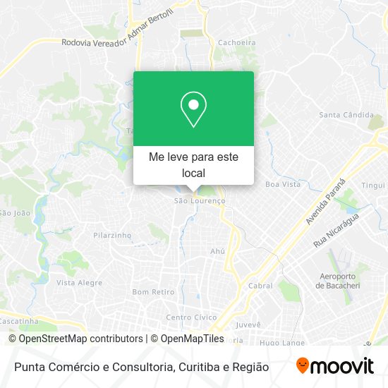 Punta Comércio e Consultoria mapa