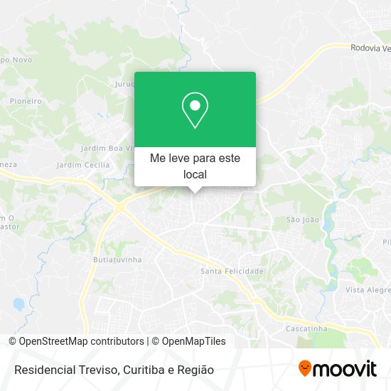Residencial Treviso mapa
