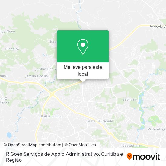 R Goes Serviços de Apoio Administrativo mapa