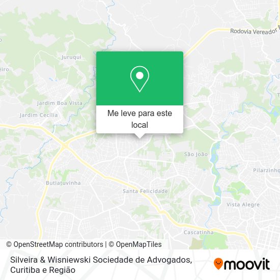 Silveira & Wisniewski Sociedade de Advogados mapa