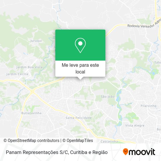 Panam Representações S/C mapa