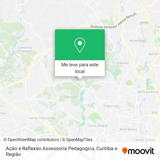 Ação e Reflexao Assessoria Pedagogica mapa