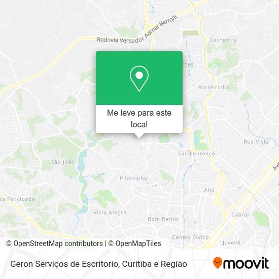 Geron Serviços de Escritorio mapa
