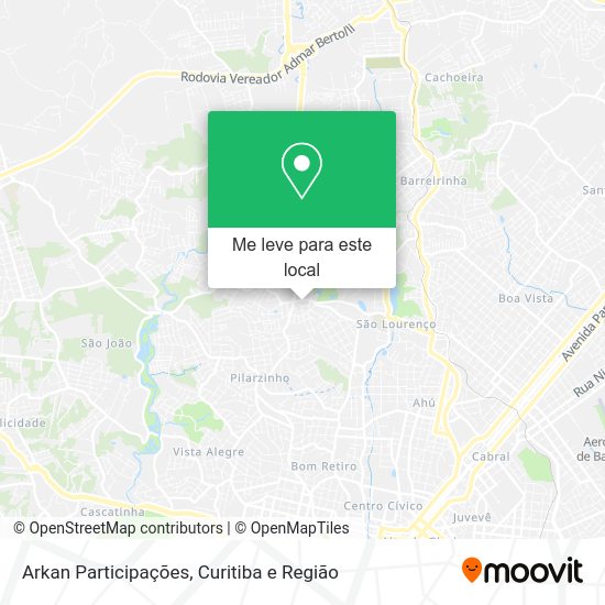 Arkan Participações mapa