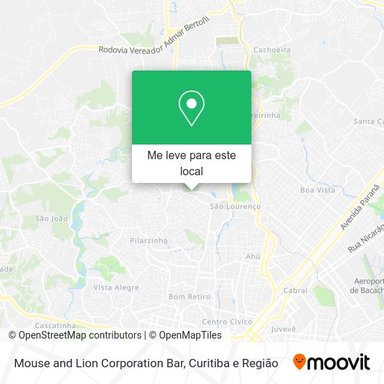 Mouse and Lion Corporation Bar mapa
