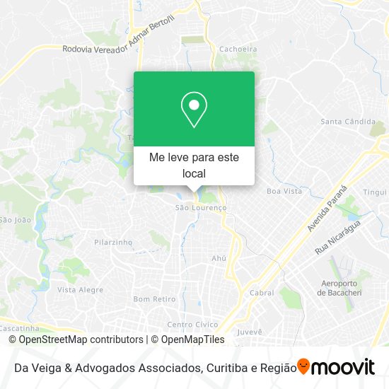 Da Veiga & Advogados Associados mapa
