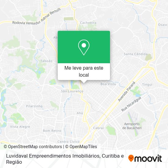 Luvidaval Empreendimentos Imobiliários mapa