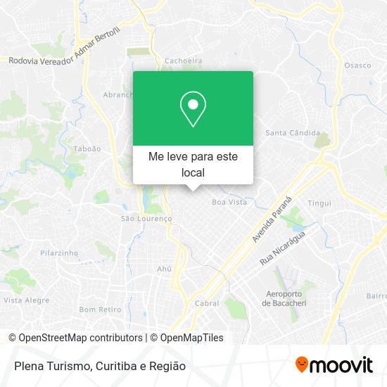 Plena Turismo mapa
