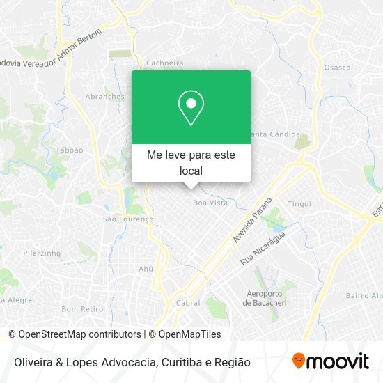 Oliveira & Lopes Advocacia mapa