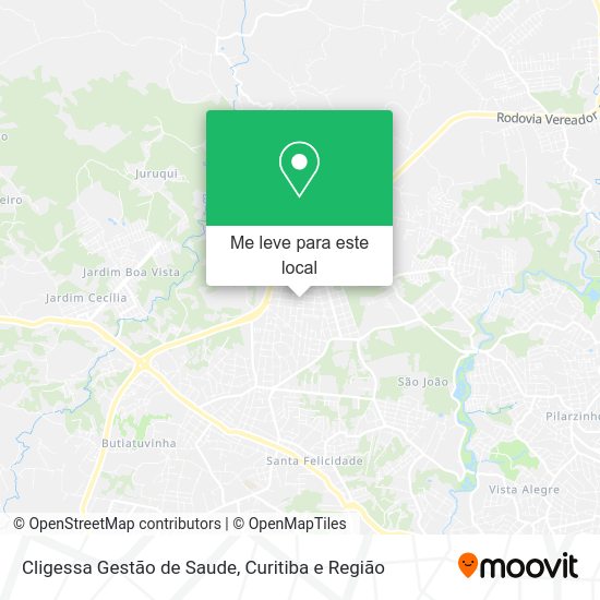 Cligessa Gestão de Saude mapa