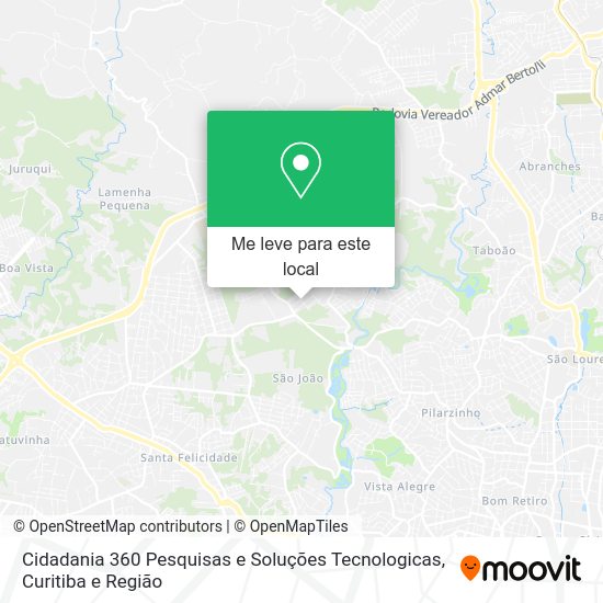 Cidadania 360 Pesquisas e Soluções Tecnologicas mapa