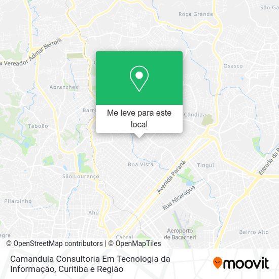 Camandula Consultoria Em Tecnologia da Informação mapa