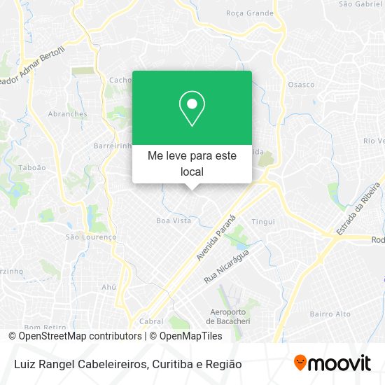 Luiz Rangel Cabeleireiros mapa