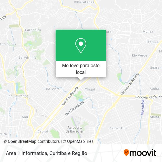 Área 1 Informática mapa