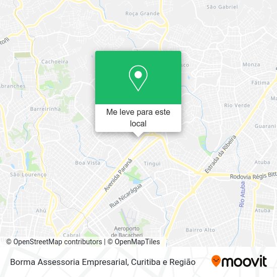 Borma Assessoria Empresarial mapa