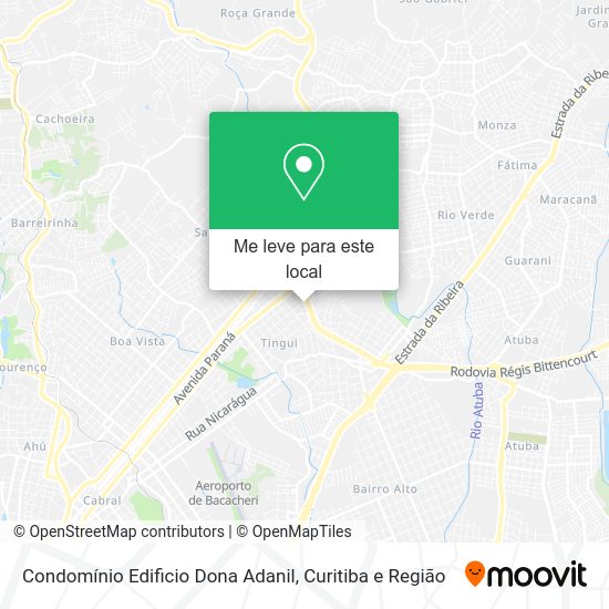 Condomínio Edificio Dona Adanil mapa