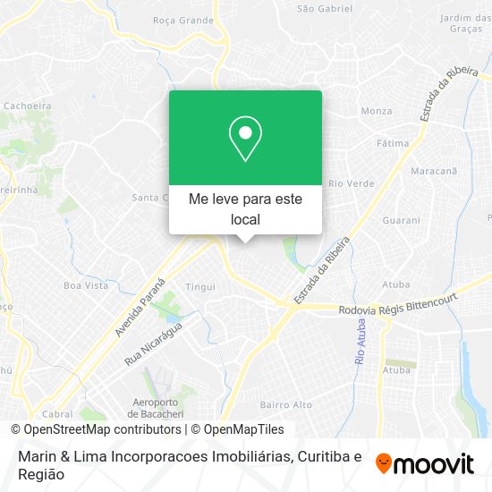 Marin & Lima Incorporacoes Imobiliárias mapa