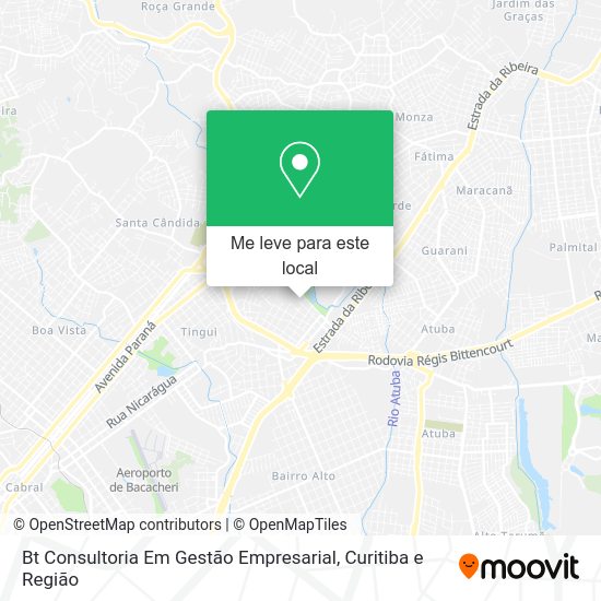 Bt Consultoria Em Gestão Empresarial mapa