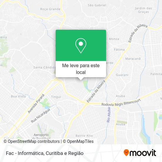 Fac - Informática mapa
