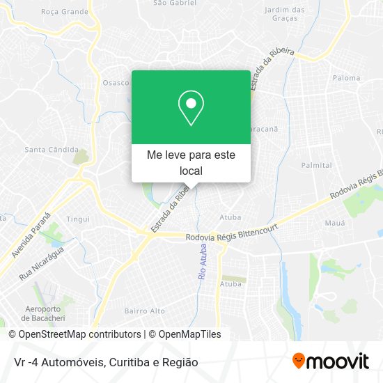 Vr -4 Automóveis mapa
