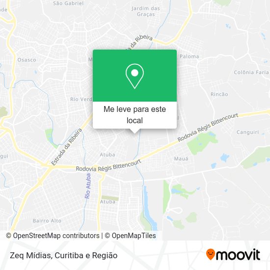 Zeq Mídias mapa