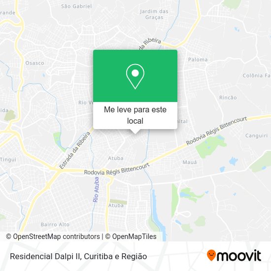 Residencial Dalpi II mapa