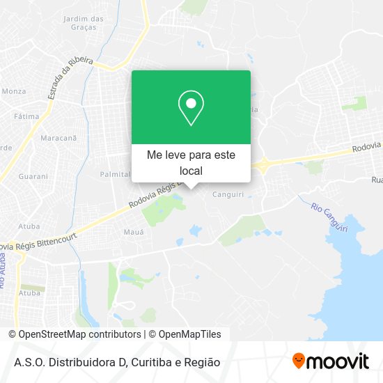 A.S.O. Distribuidora D mapa