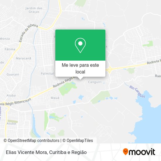 Elias Vicente Mora mapa