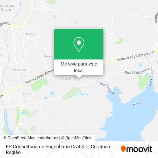 EP Consultoria de Engenharia Civil S C mapa
