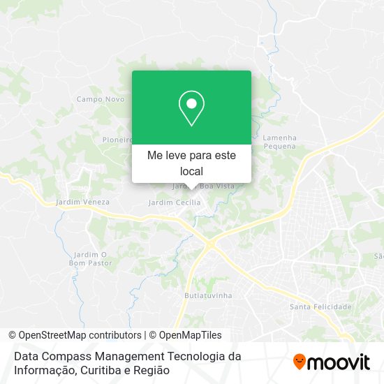 Data Compass Management Tecnologia da Informação mapa