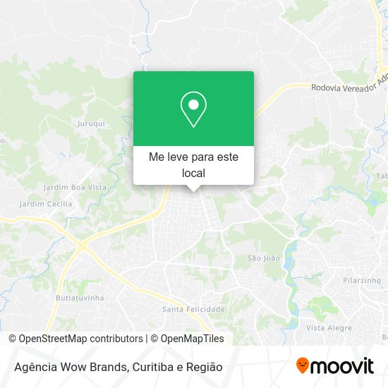 Agência Wow Brands mapa
