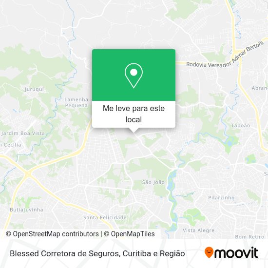 Blessed Corretora de Seguros mapa