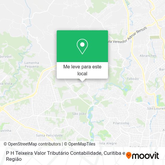 P H Teixeira Valor Tributário Contabilidade mapa