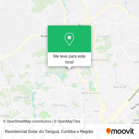 Residencial Solar do Tanguá mapa