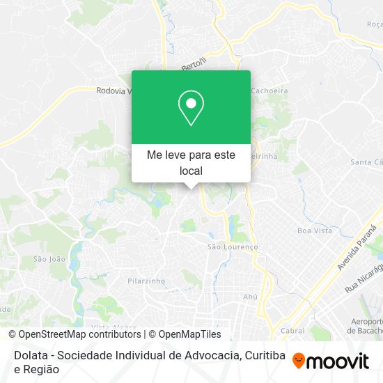 Dolata - Sociedade Individual de Advocacia mapa