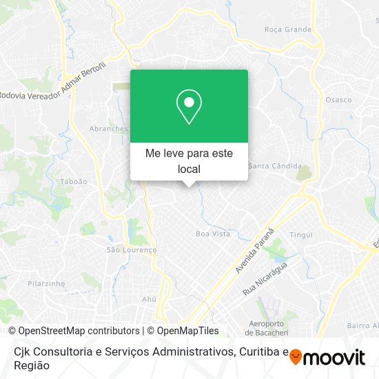 Cjk Consultoria e Serviços Administrativos mapa